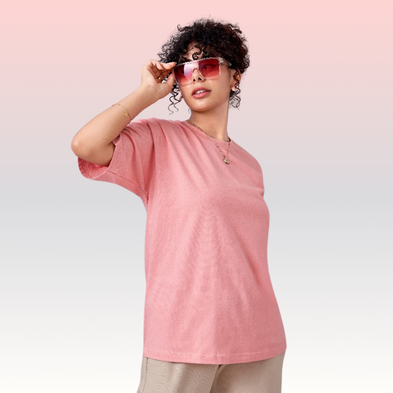 Oversized Basic – SuperLITE Tee (PEACH)